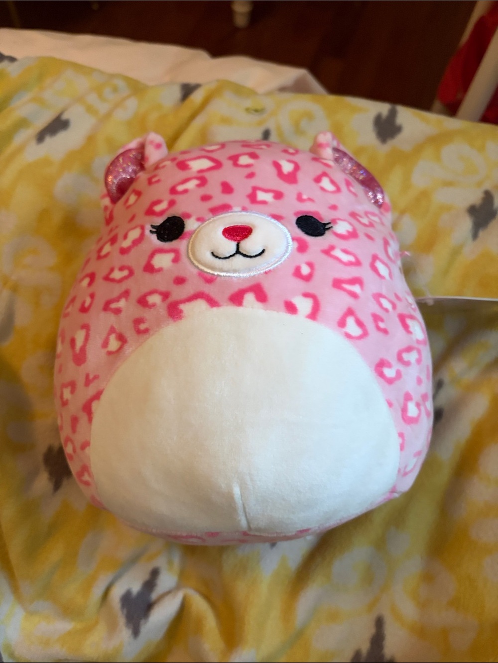 Squishmallows Pink Leopard Antonella Plush